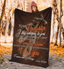 Gift For Mom Ballet Dancer Mom To Daughter Premium Blanket