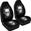3D Skull Car Seat Covers 002 - designfullprint