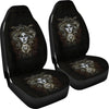 Universal Fit Polyester Fabric 3D Skull Car Seat Cover Set 006 - designfullprint