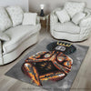 Black Pride Black King Powerful Intelligent Power Ambitious Rectangular Rug LN