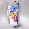 Watercolour Om Hooded Blanket