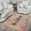 Owls And Flowers God Says You Are Rectangular Rug