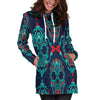 Skull Hoodies Dress - designfullprint
