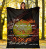 Gift For Mom Softball Mom To Daughter Premium Blanket