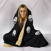 Guitar & Skulls Hooded Blanket