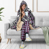 Goth Skulls Hooded Blanket
