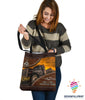 Gift For Trucker Trucker Girl Friend Trucker Wife A Girl Who Loves Her Trucker Tote Bag HG