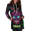 Wicked Skull Hoodie Dress