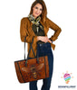 Comb Bee Leather Tote Bag Queen Bee Leather Tote Bag HG