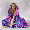 Ultra Soft Wool 3D Skull Hooded Blanket 005 - designfullprint