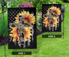Gift For Christian Jesus Floral Flag