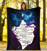Lovers I take You to Be My Best Friends Premium Fleece Blanket