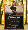 Black Pride Gift For Grandma Grandma to Granddaughter Black Premium Blanket Black And Proud 365