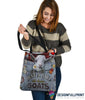 Just A Girl Who Love Goat Tote Bag HG Gift For Farmer