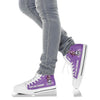 Skull Gift Fight Like A Warrior Purple Sugar Skull Girl Cancer Awareness Shoes