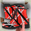 Memorials E VH Red Guitar Leather Boots HG