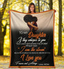 Black Pride Gift For Mom Black Mom And Daughter African American Family Fleece Blanket Mother Day Gift