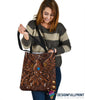 Carve Phoenix Blue Diamond Tote Bag NHD