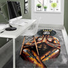 Black Pride Black King Powerful Intelligent Power Ambitious Rectangular Rug LN