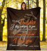 Gift For Mom Ballet Dancer Mom To Daughter Premium Blanket