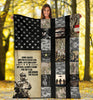 Gift For Veteran Lover Gift For Army US Proud Army Veteran Military Soldier Blanket HG