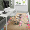 Owls And Flowers God Says You Are Rectangular Rug