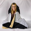 White Angel Wings Hooded Blanket