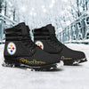 NFL Pittsburgh Steelers All-Season Boots HG Shoes Hot Summer 2022 Sport Football Gifts For Women