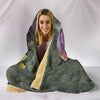Ultra Soft Wool 3D Skull and Dragon Hooded Blanket 014 - designfullprint