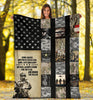 Gift For Veteran Lover Gift For Army Proud Army Veteran Military Soldier Blanket HG