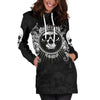 Gift For Butterfly Lover Skull Gift Comma Butterfly Skull Hoodie Dress 005