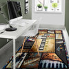 Gift For Christian In Jesus Name I Play Piano Rectangular Rug