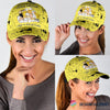 Yellow Behind Every Good Woman Are A Lot Of Cats Classic Cap Gifts For Cat Lovers
