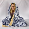Ultra Soft Wool 3D Skull Hooded Blanket 001 - designfullprint