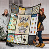 Chicken Rooster Hen Knowledge Blanket HG