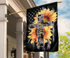 Gift For Christian Jesus Floral Flag