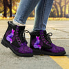 Gift For Fox Lover Gift For Hippie Mandala Purple Fox Henna Boot HG