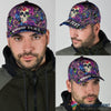 Skull Gift Gift For Hippie Flower Skull And Mandala Party Snapback Hat HG