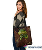 Green Frog Tote Bag HG
