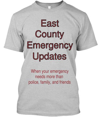East County Emergency Updates Ultra Cotton Shirt