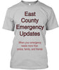 East County Emergency Updates Ultra Cotton Shirt