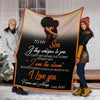 Black Pride Gift For Mom Son and Mom Black American Family Best Sherpa Blanket Mother Day Gift