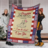 Gift For Army Gift For Mom Mom to Daughter Airforce Premium Blanket