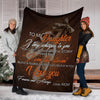 Gift For Mom Ballet Dancer Mom To Daughter Premium Blanket