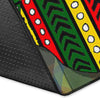 Black Pride Black and Color is Love Area Rug Black And Proud 365