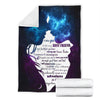 Lovers I take You to Be My Best Friends Premium Fleece Blanket