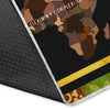 Black Pride Black Golden Area Rug Black Proud And Educated Black Pride