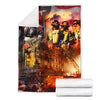 Proud Firefighter Blanket HG