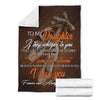 Gift For Mom Ballet Dancer Mom To Daughter Premium Blanket