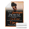 Black Pride Gift For Grandma Grandma to Granddaughter Black Premium Blanket Black And Proud 365